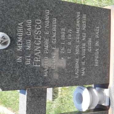 MANTIA Francesco, la 1903-1971