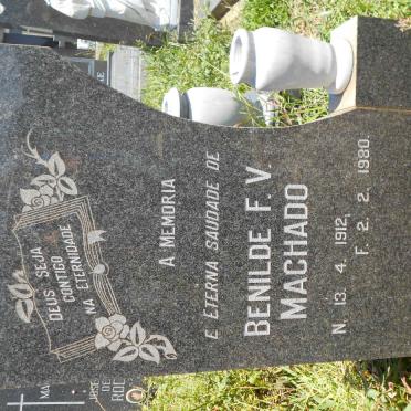 MACHADO Benilde F.V. 1912-1980