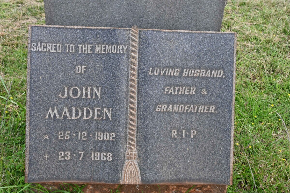 MADDEN John 1902-1968