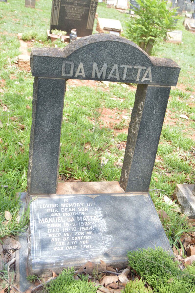 MATTA Manuel, da 1932-1944