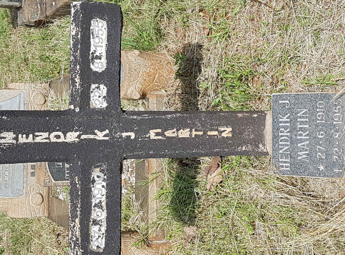 MARTIN Hendrik J. 1910-1955