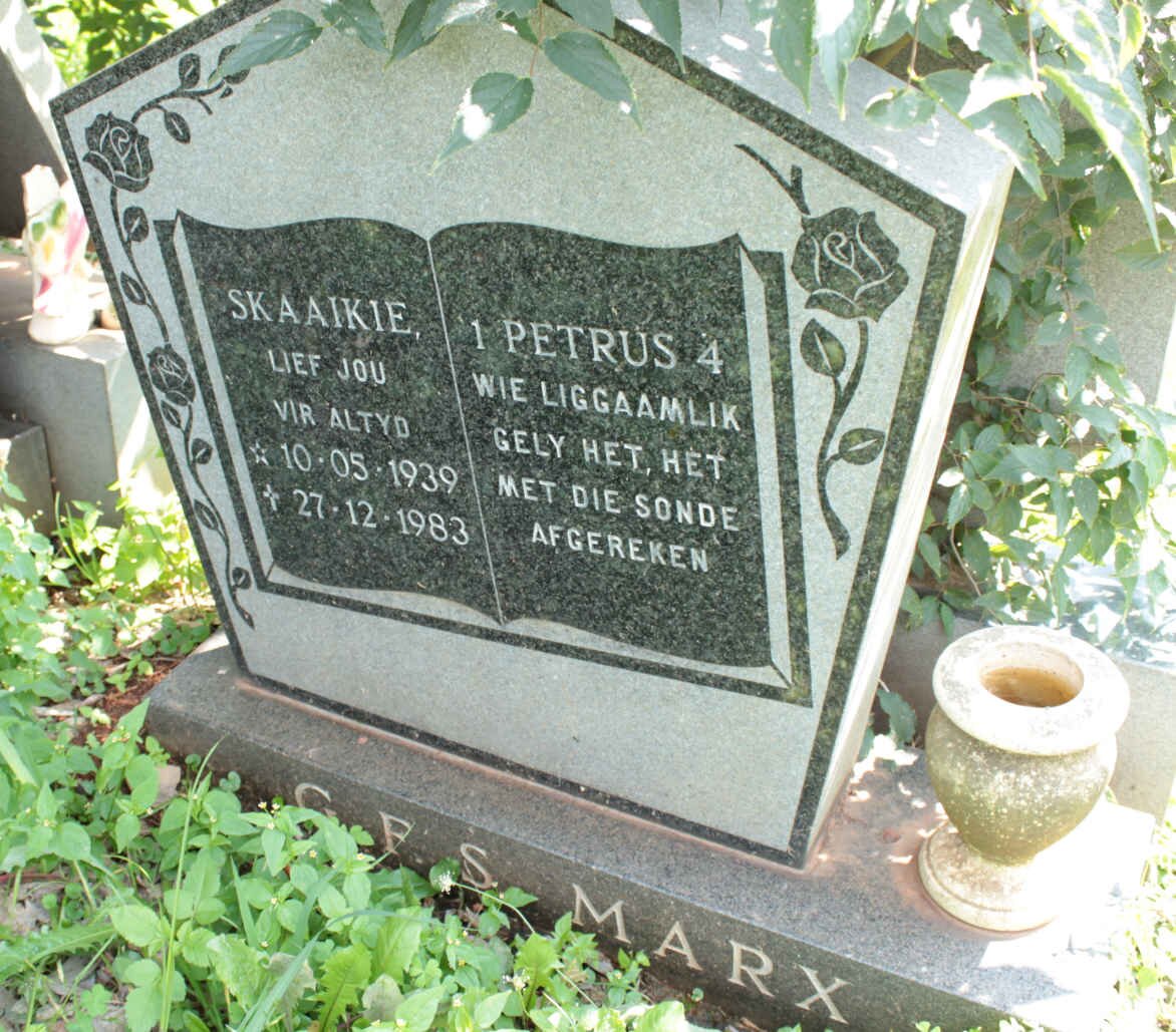 MARX G.F.S. 1939-1983