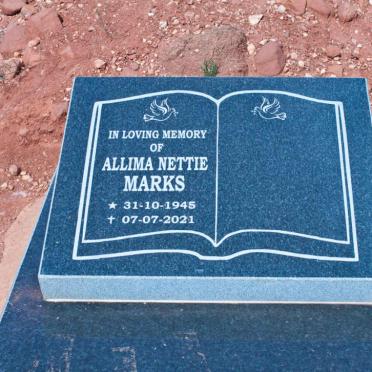 MARKS Allima Nettie 1945-2021