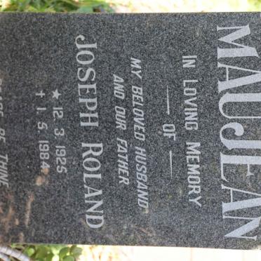 MAUJEAN Joseph Roland 1925-1984