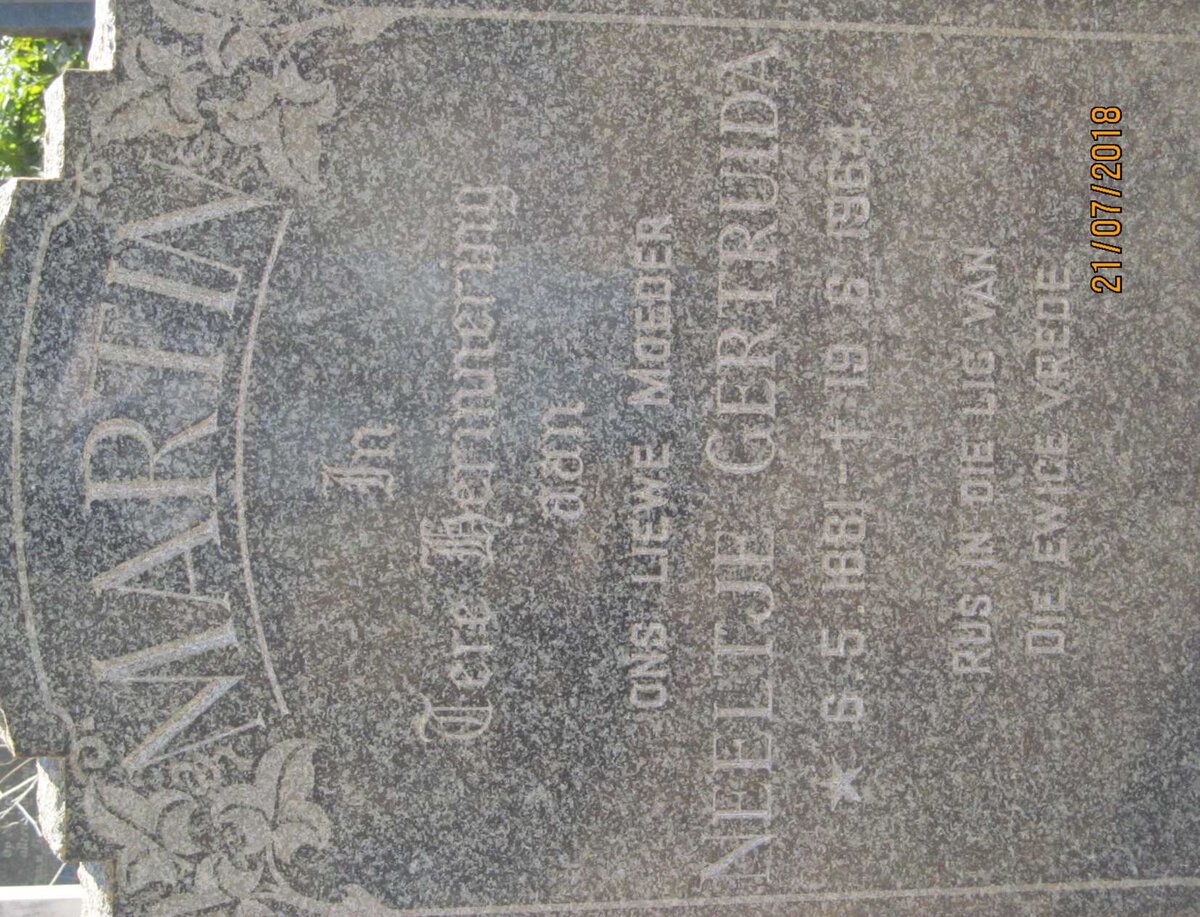 MARTIN Neeltje Gertruida 1881-1964