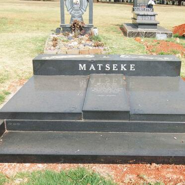 MATSEKE Solomon Kgokgophana 1922-2011 &amp; Mathebe Neriah 1924-2022
