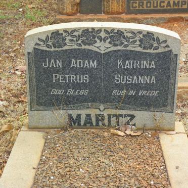 MARITZ Jan Adam Petrus &amp; Katrina Susanna