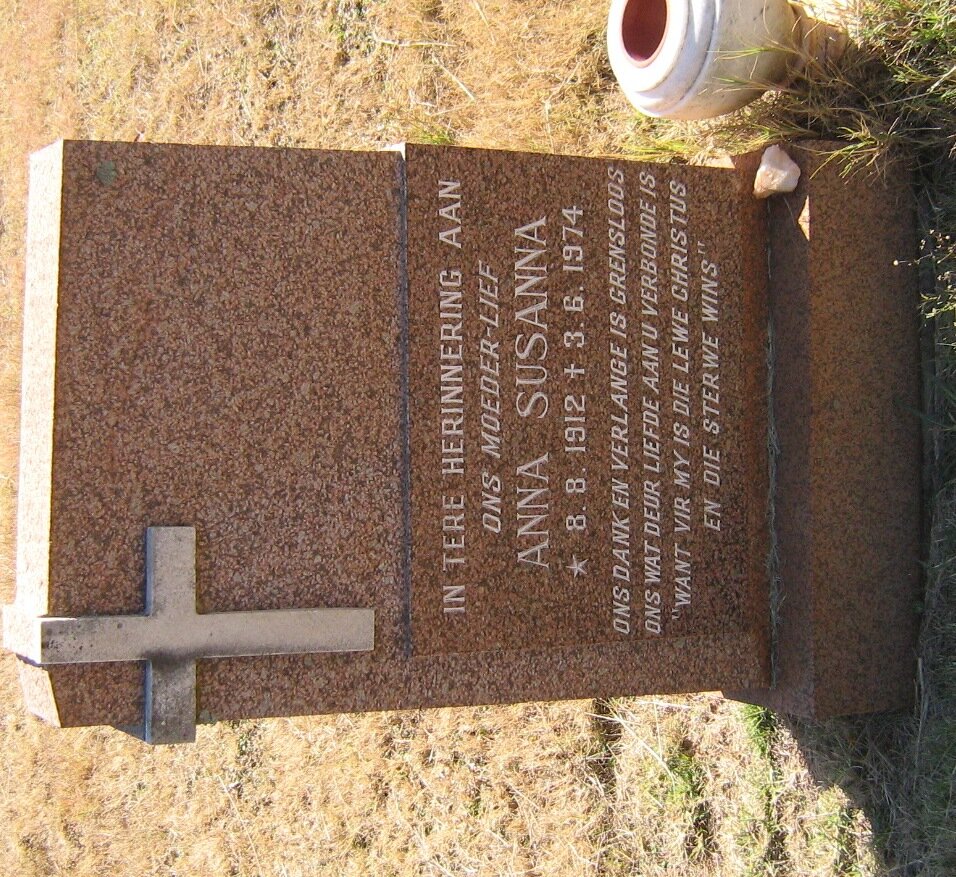 MARITZ Anna Susanna 1912-1974