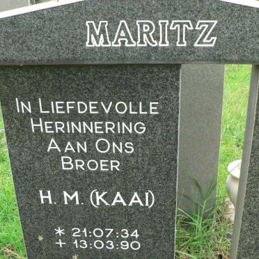 MARITZ H.M. 1934-1990