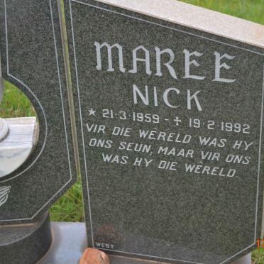 MAREE Nick 1959-1992