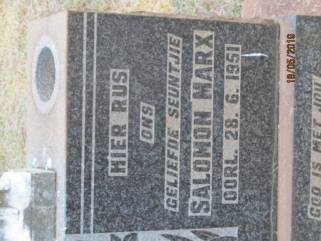 MARX Salomon -1951