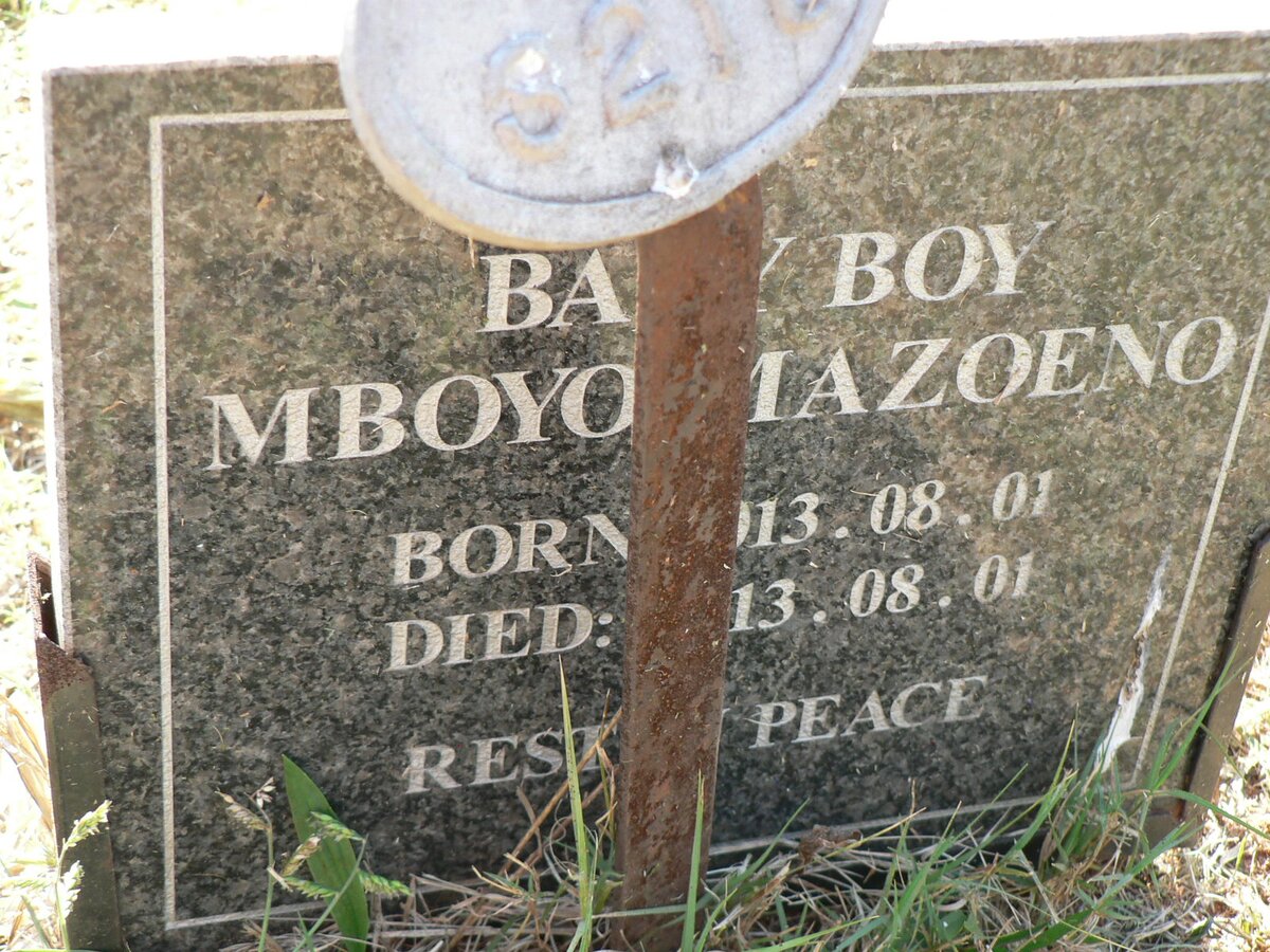 MAZOENO Mboyo 2013-2013