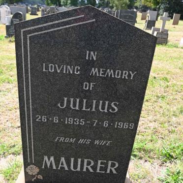 MAURER Julius 1935-1969