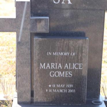 MARQUES Maria Alice Gomes 1930-2003