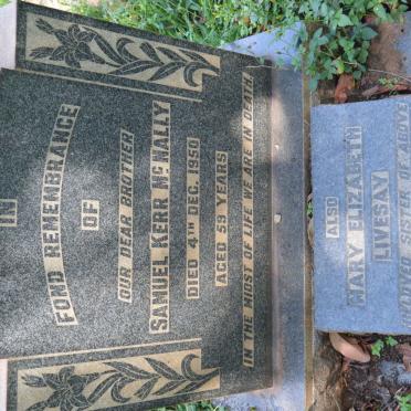 McNALLY Samuel Kerr -1950 :: LIVESAY Mary Elizabeth -1958