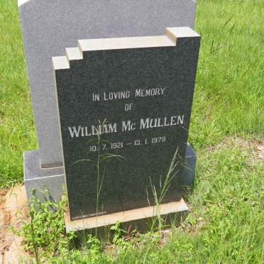 McMULLEN William 1921-1979