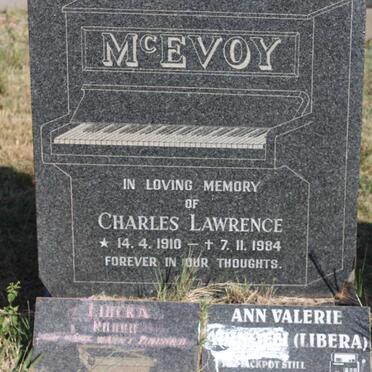 McEVOY Charles Lawrence 1910-1984
