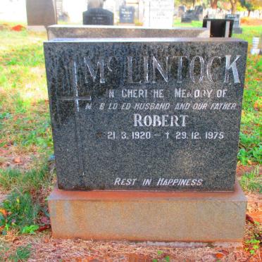 McLINTOCK Robert 1920-1975