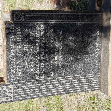 McBRIDE Engela Gertruida 1878-1955