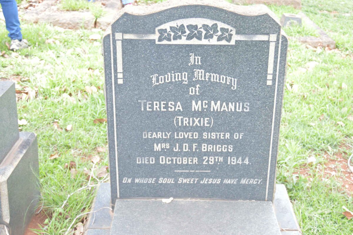 McMANUS Teresa -1944