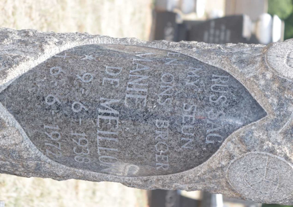 MEILLON Manie, de 1938-1972