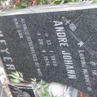 MEYER Andre Johann 1948-1976