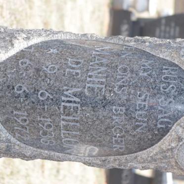 MEILLON Manie, de 1938-1972