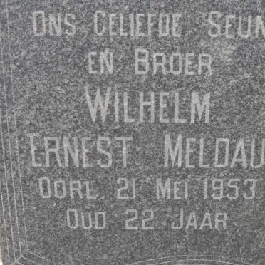 MELDAU Wilhelm Ernest -1953
