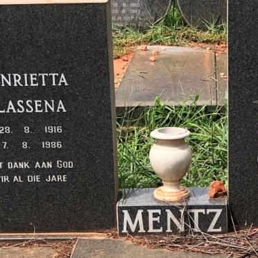 MENTZ Nicolaas Willem 1909-2002 &amp; Henrietta Classena 1916-1986