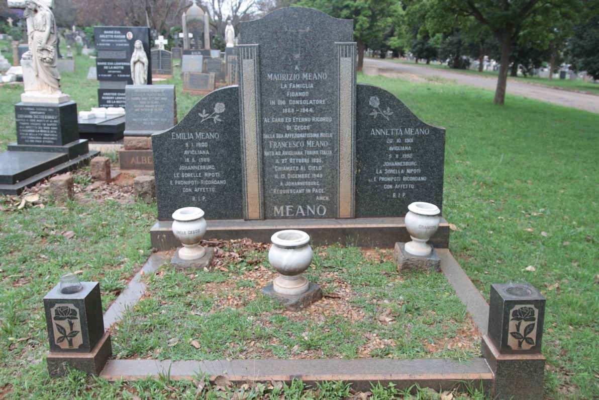 MEANO Maurizio 1868-1944 :: MEANO Francesco 1895-1949