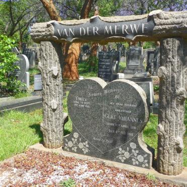 MERWE Gert Johannes, van der 1910-1960 &amp; Emily -1991