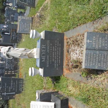 MEYER Christoffel Hendrik 1914-1975 &amp; Madeline Jennefer 1917-1970