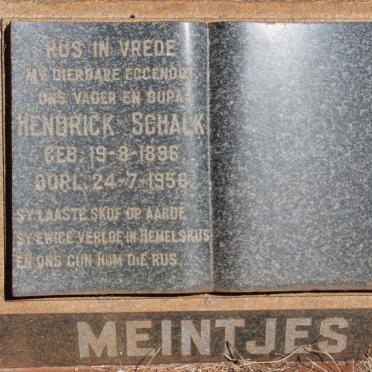 MEINTJES Hendrick Schalk 1896-1956