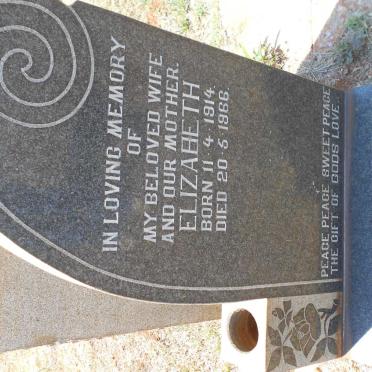 MEIRING Elizabeth 1914-1966