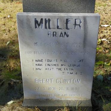 MILLER Brian 1945-1977 :: MILLER Brent Clinton 1971-1999