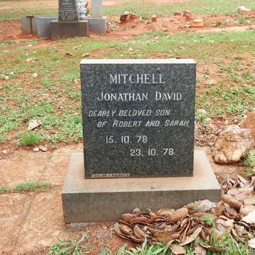 MITCHELL Jonathan David 1978-1978