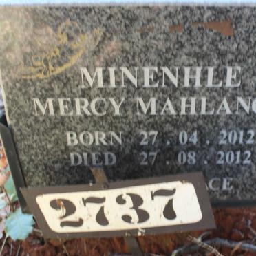 MINENHLE Mercy Mahlangu 2012-2012