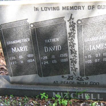 MITCHELL James 1894-1953 &amp; Marie 1891-1954 :: MITCHELL David 1925-1980