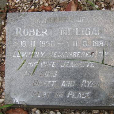 MILLIGAN Leonard James 1911-1982 &amp; Lawrie Emily 1912-1952 :: MILLIGAN Robert 1938-1980