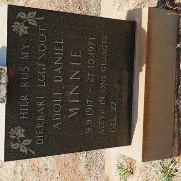 MINNIE Adolf Daniel 1917-1971