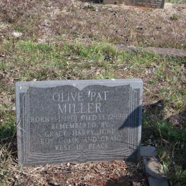MILLER Olive Pat 1901-1961