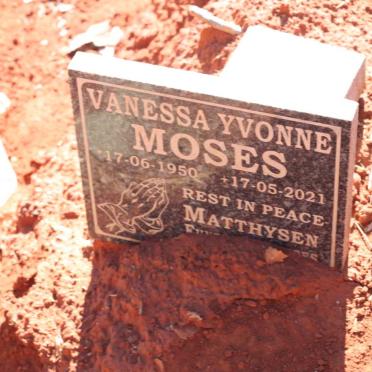 MOSES Vanessa Yvonne 1950-2021