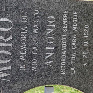 MORO Antonio 1920-1975