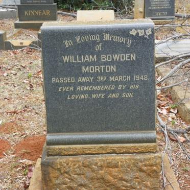 MORTON William Bowden -1948