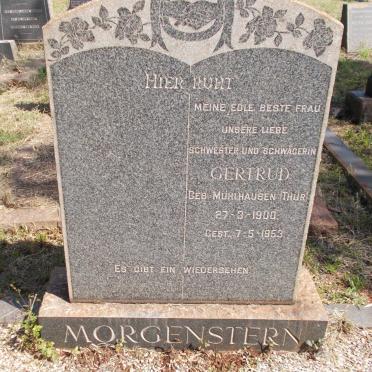 MORGENSTERN Gertrud 1900-1953