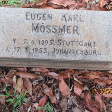MÖSSMER Eugen Karl 1895-1953