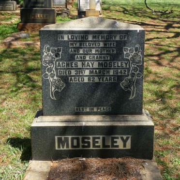 MOSELEY Agnes Hay -1942