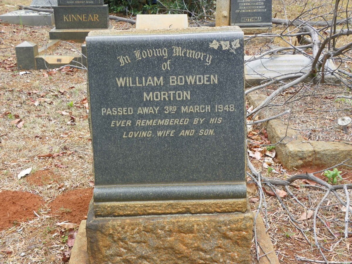MORTON William Bowden -1948