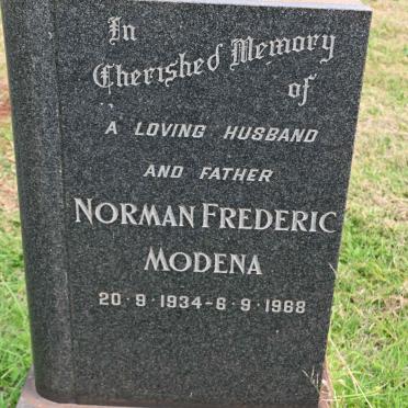 MODENA Norman Frederic 1934-1968