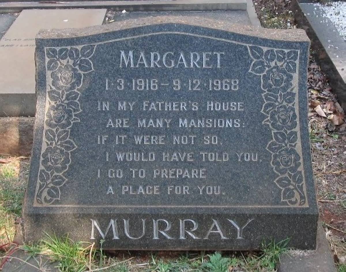 MURRAY Margaret 1916-1968
